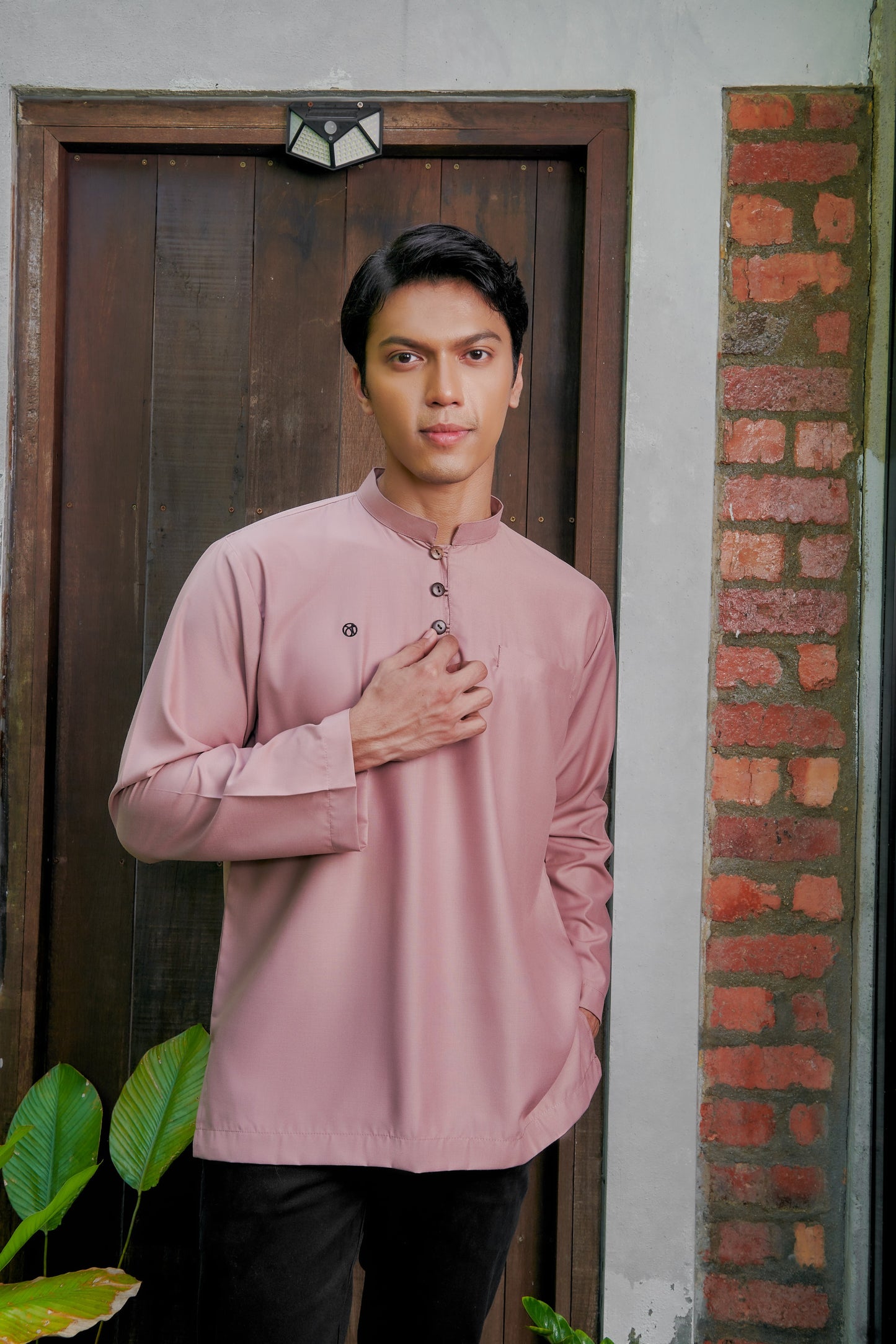 Kurta Tamadun Relaxed Fit - Chestnut Brown