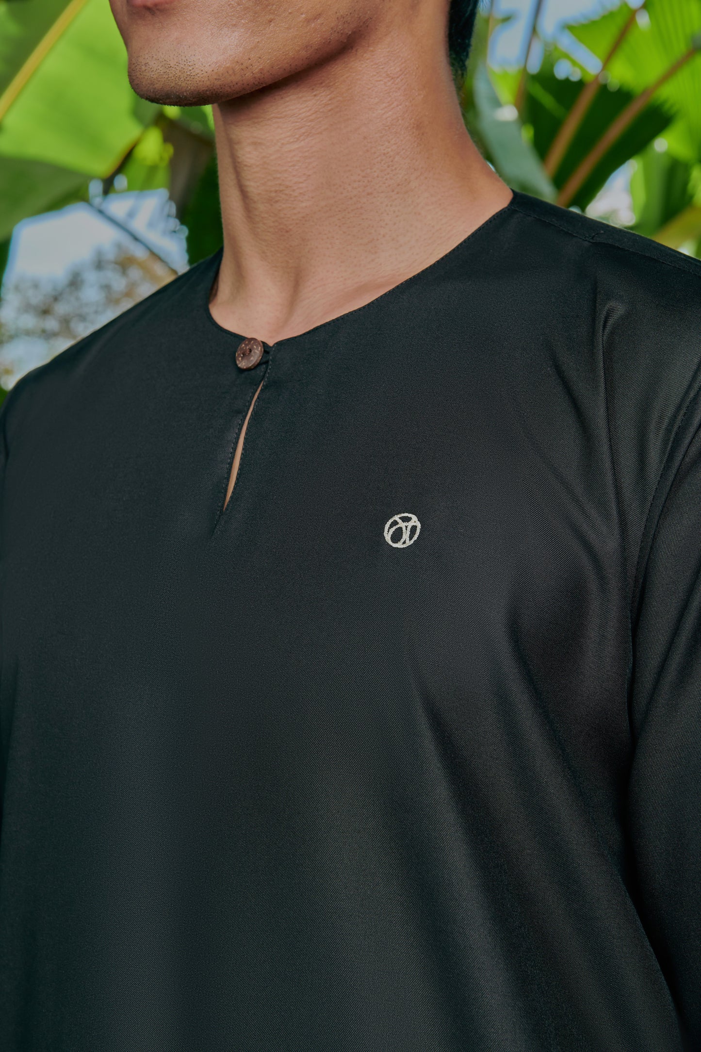 Kurta Tamadun Relaxed Fit - Black