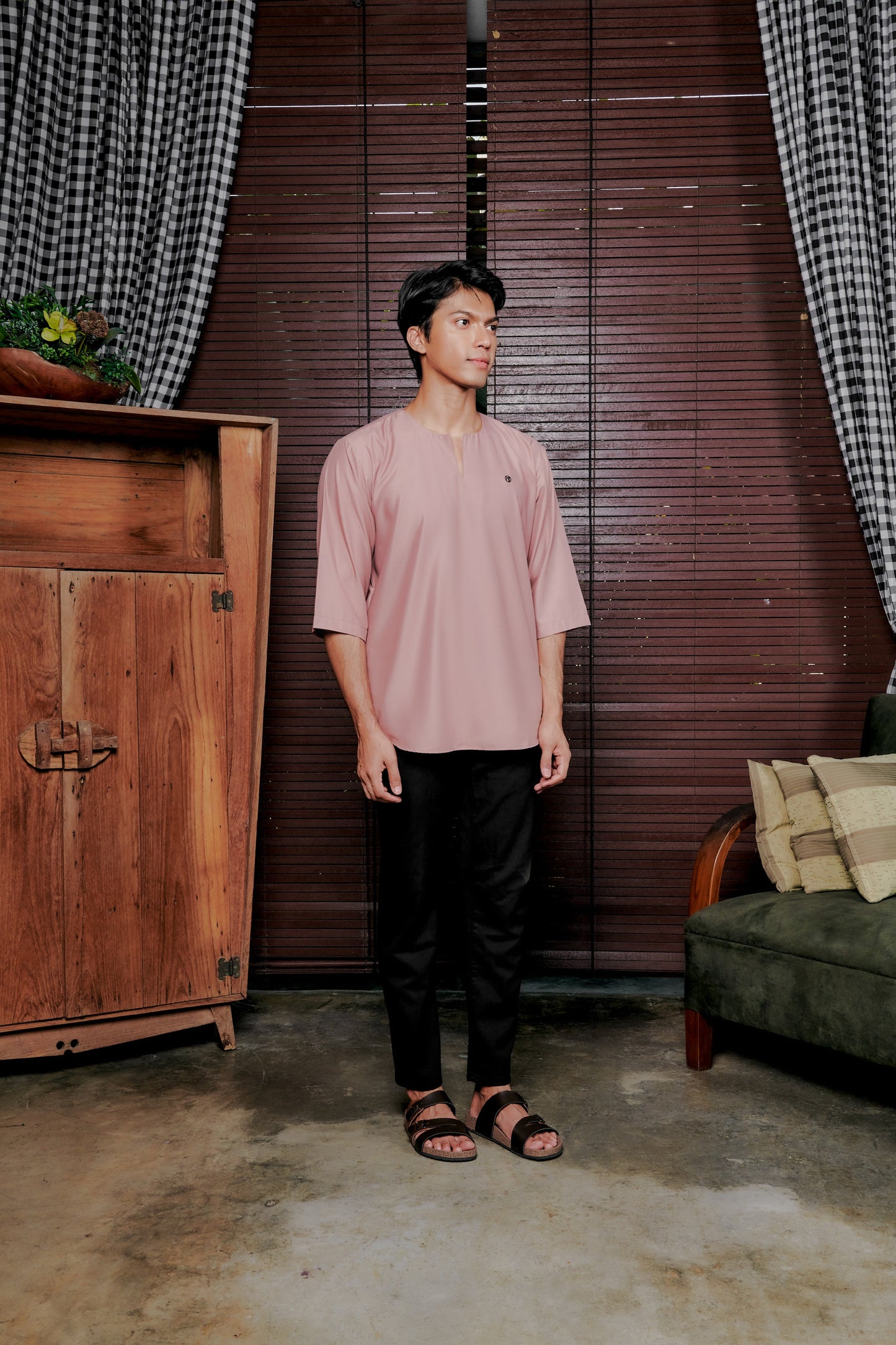 Kurta Belantara Relaxed Fit - Chestnut Brown
