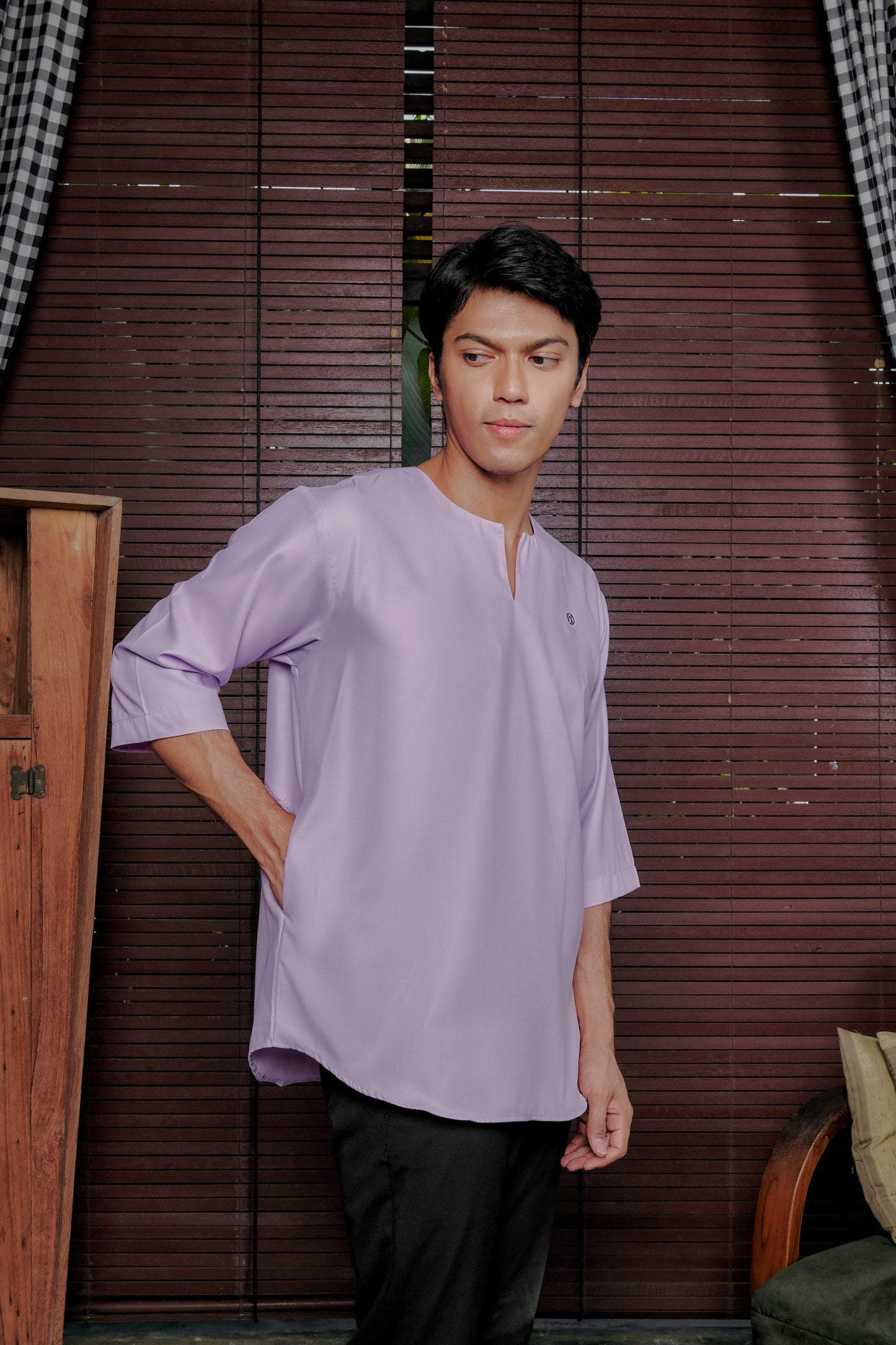 Kurta Belantara Relaxed Fit - Lilac