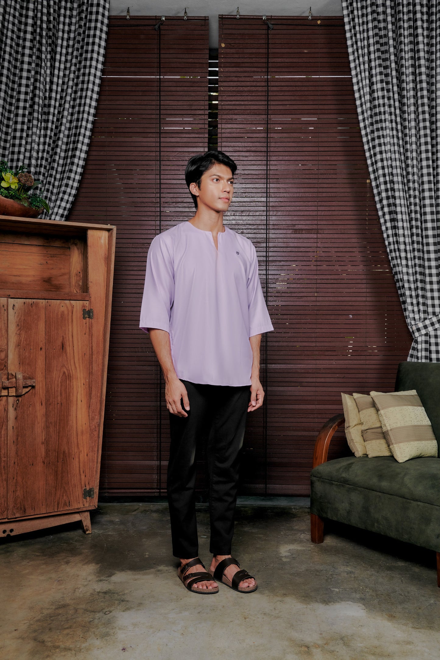 Kurta Belantara Relaxed Fit - Lilac