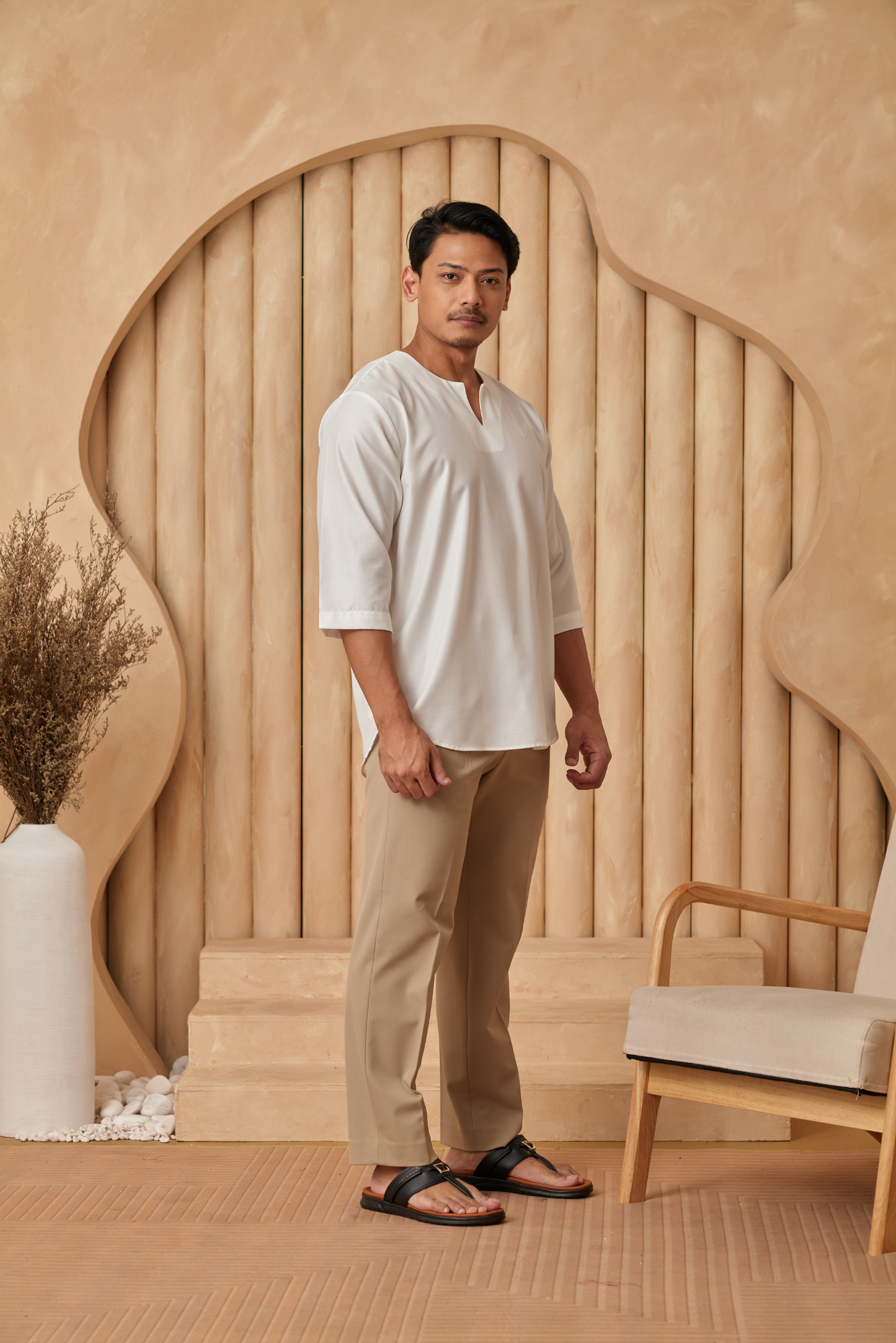 Kurta Belantara Regular Fit - Off white