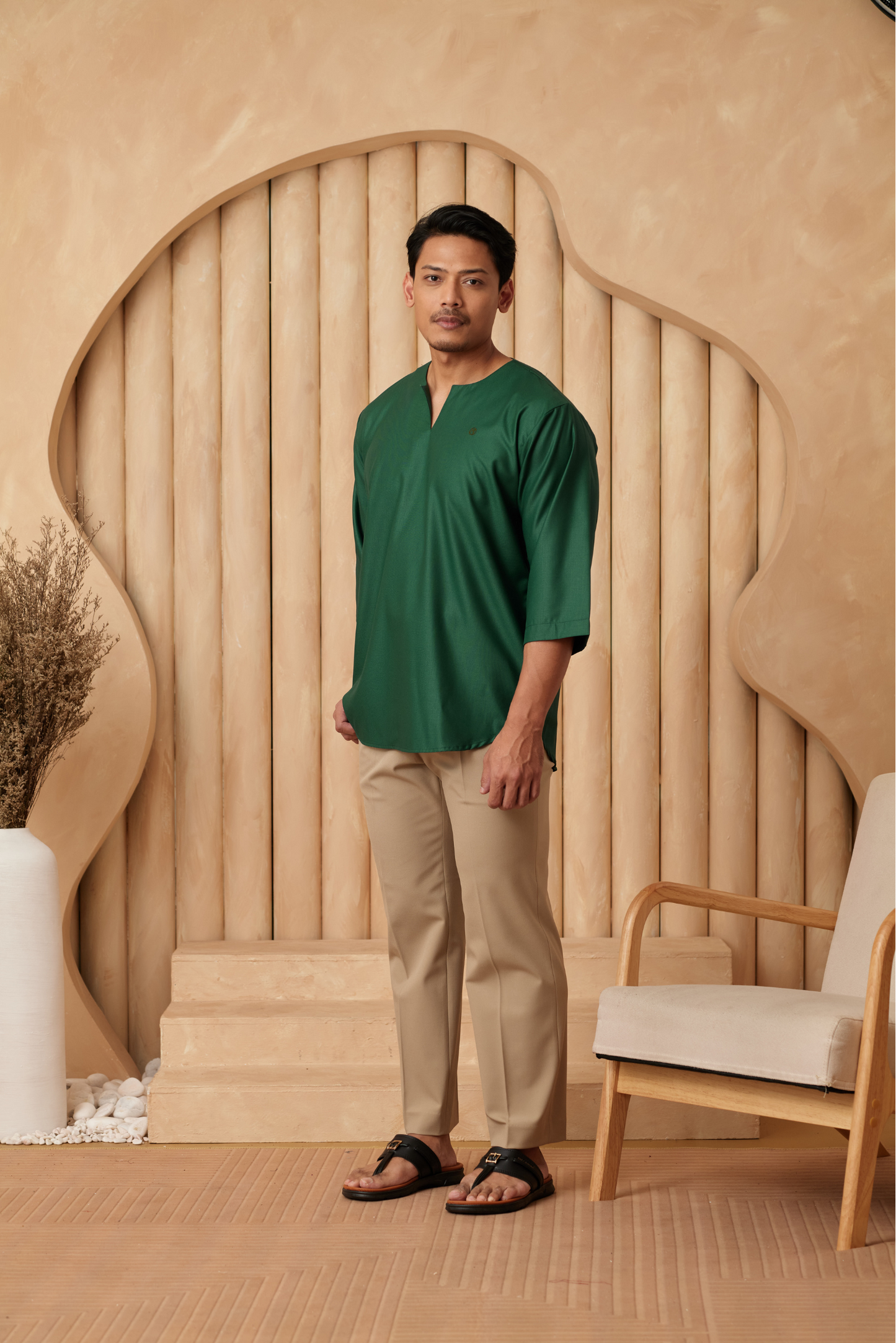 Kurta Belantara Regular Fit - Emerald Green