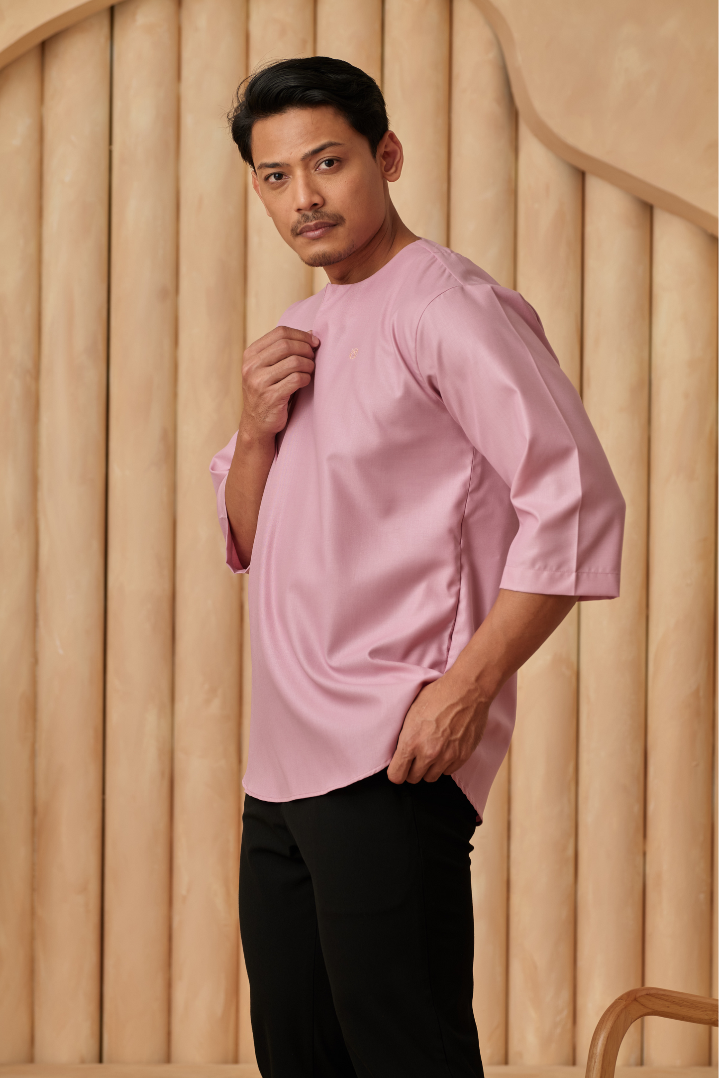 Kurta Belantara Regular Fit - Blush Pink