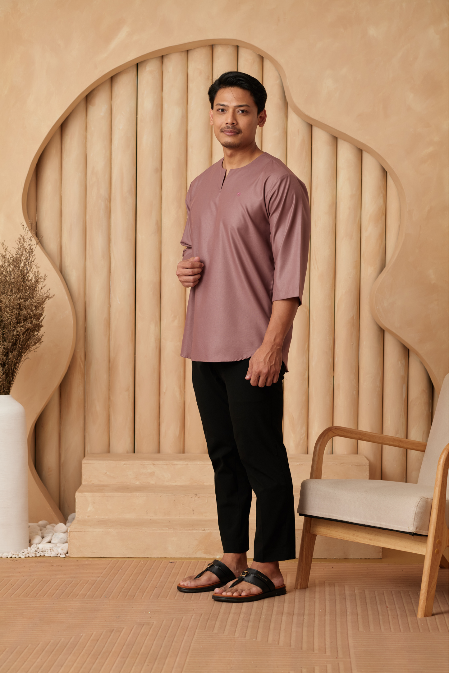Kurta Belantara Regular Fit - Dusty Purple