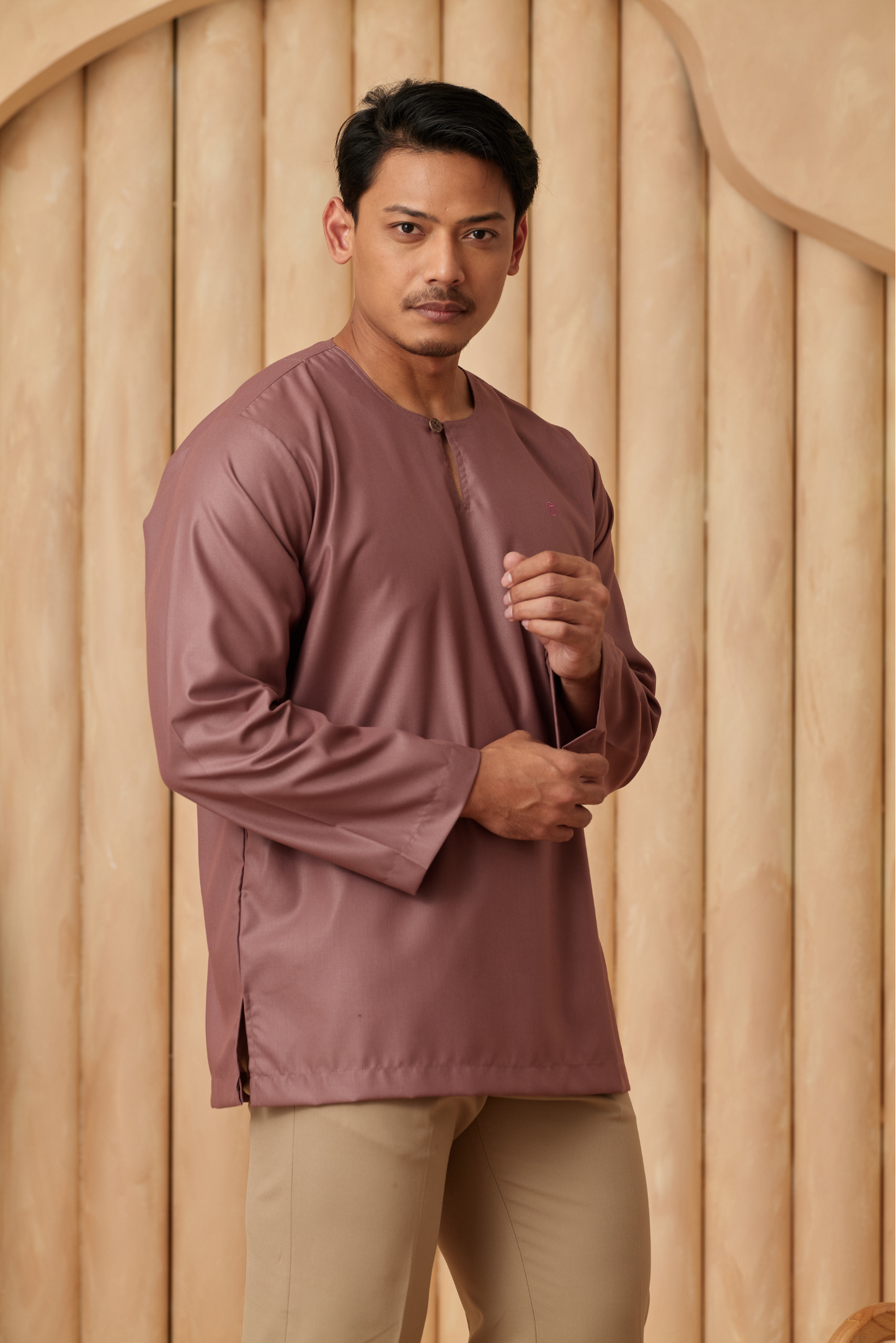 Kurta Tamadun Regular Fit - Dusty Purple