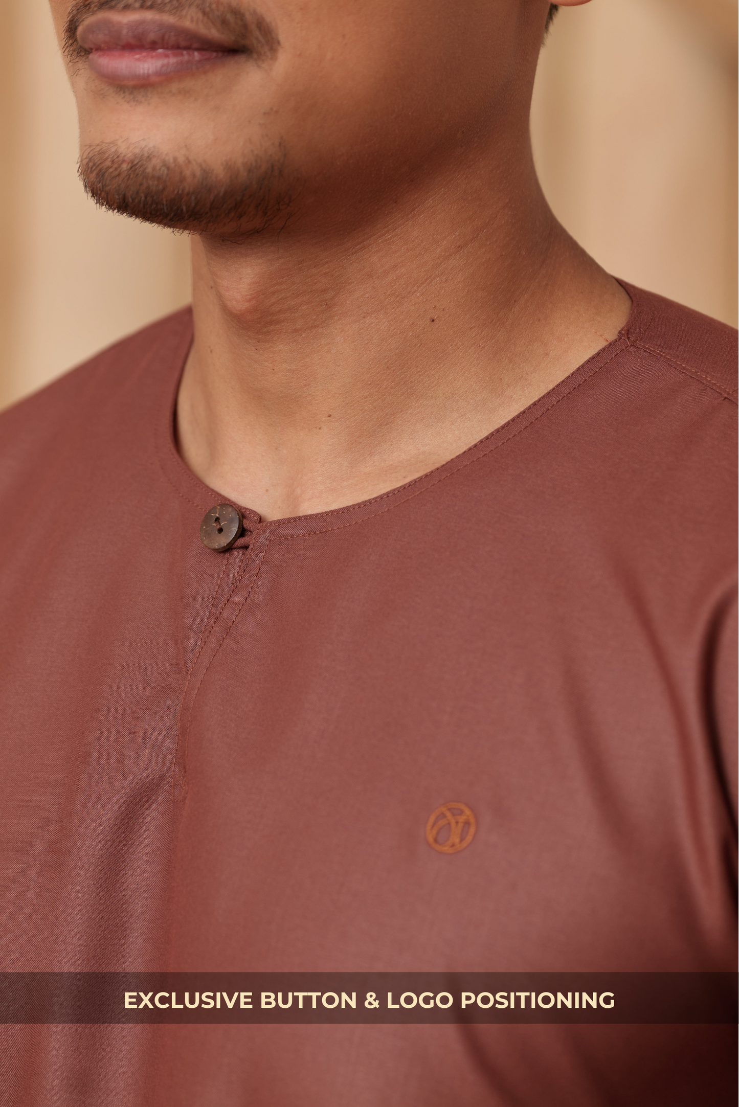 Kurta Tamadun Regular Fit - Cloud Grey