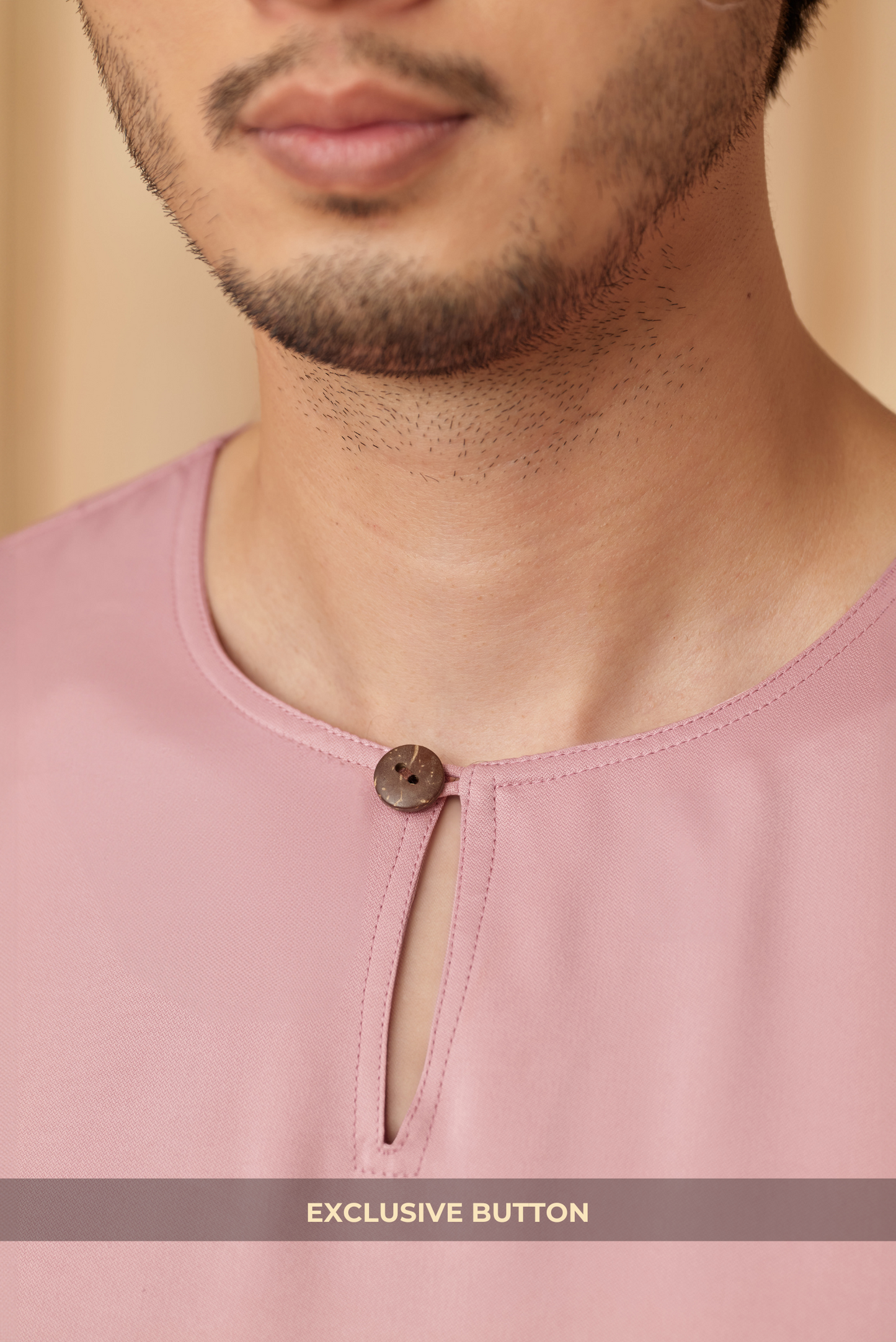Baju Melayu Teluk Belanga Regular Fit - Mauve Purple