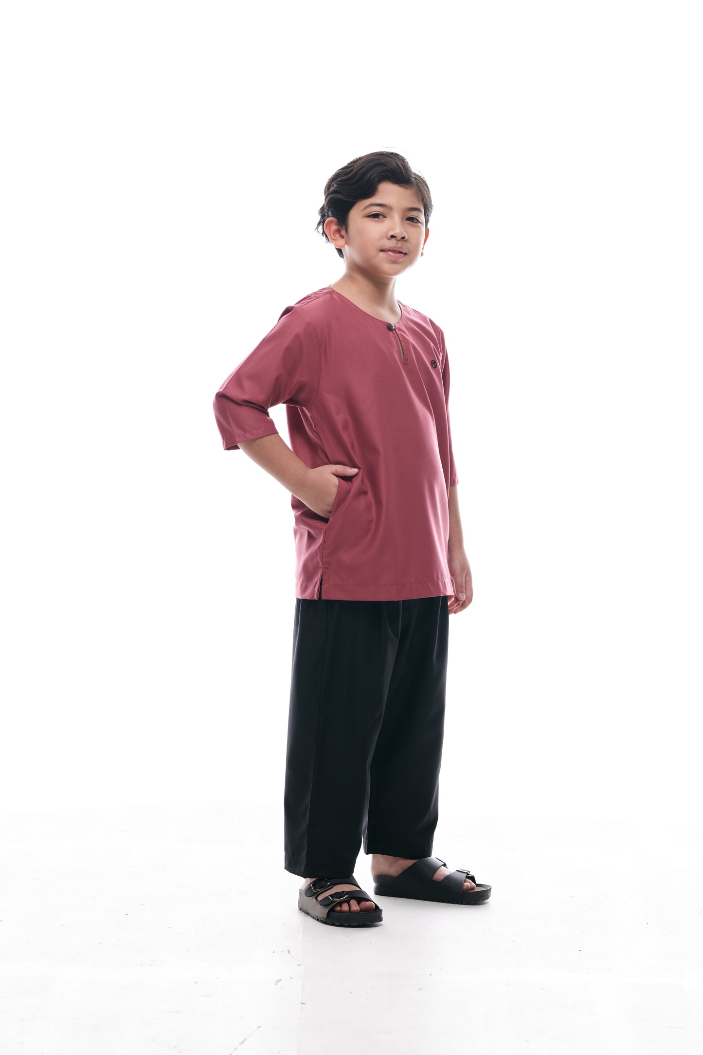 Kurta Nusantara KIDS V2 - Mulberry