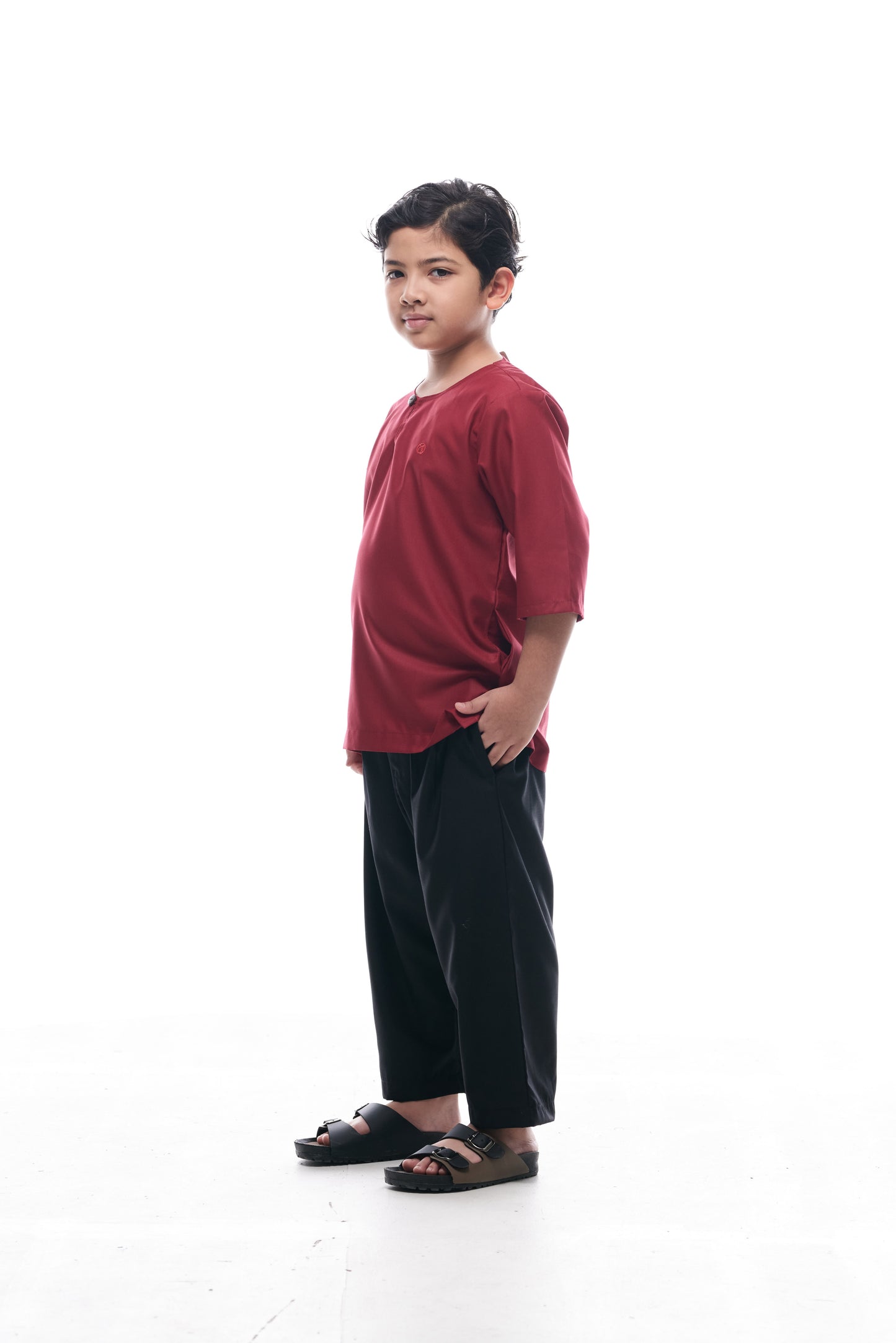 Kurta Nusantara KIDS V2 - Scarlet Red