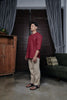 Kurta Belantara Relaxed Fit - Scarlet Red