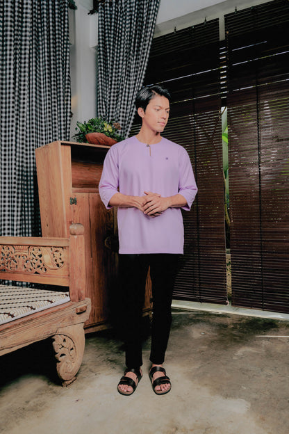 Kurta Nusantara Relaxed Fit - Lilac