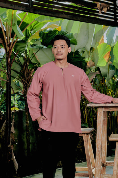 Kurta Tamadun Relaxed Fit - Turkish Rose