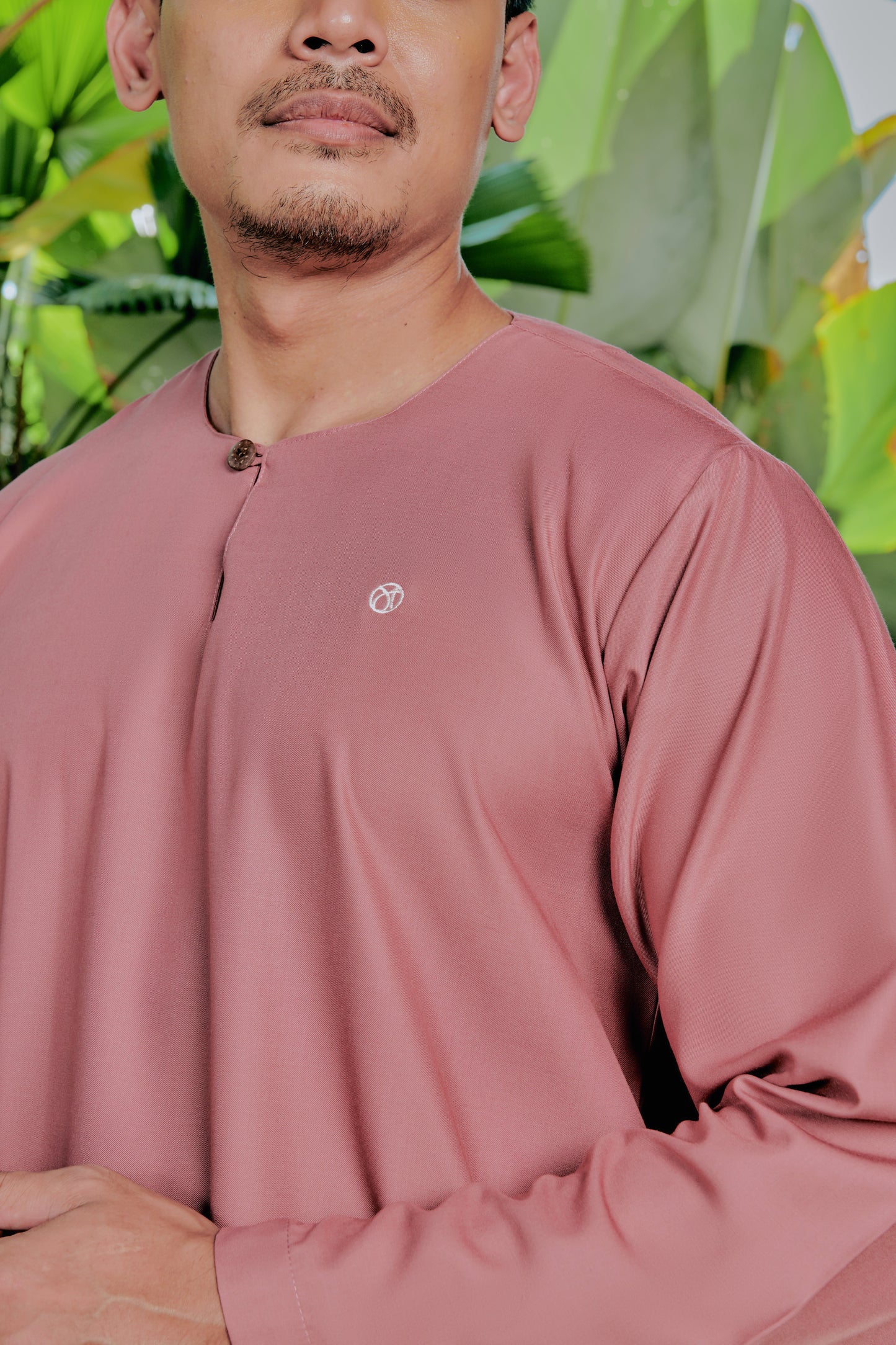 Kurta Tamadun Relaxed Fit - Turkish Rose