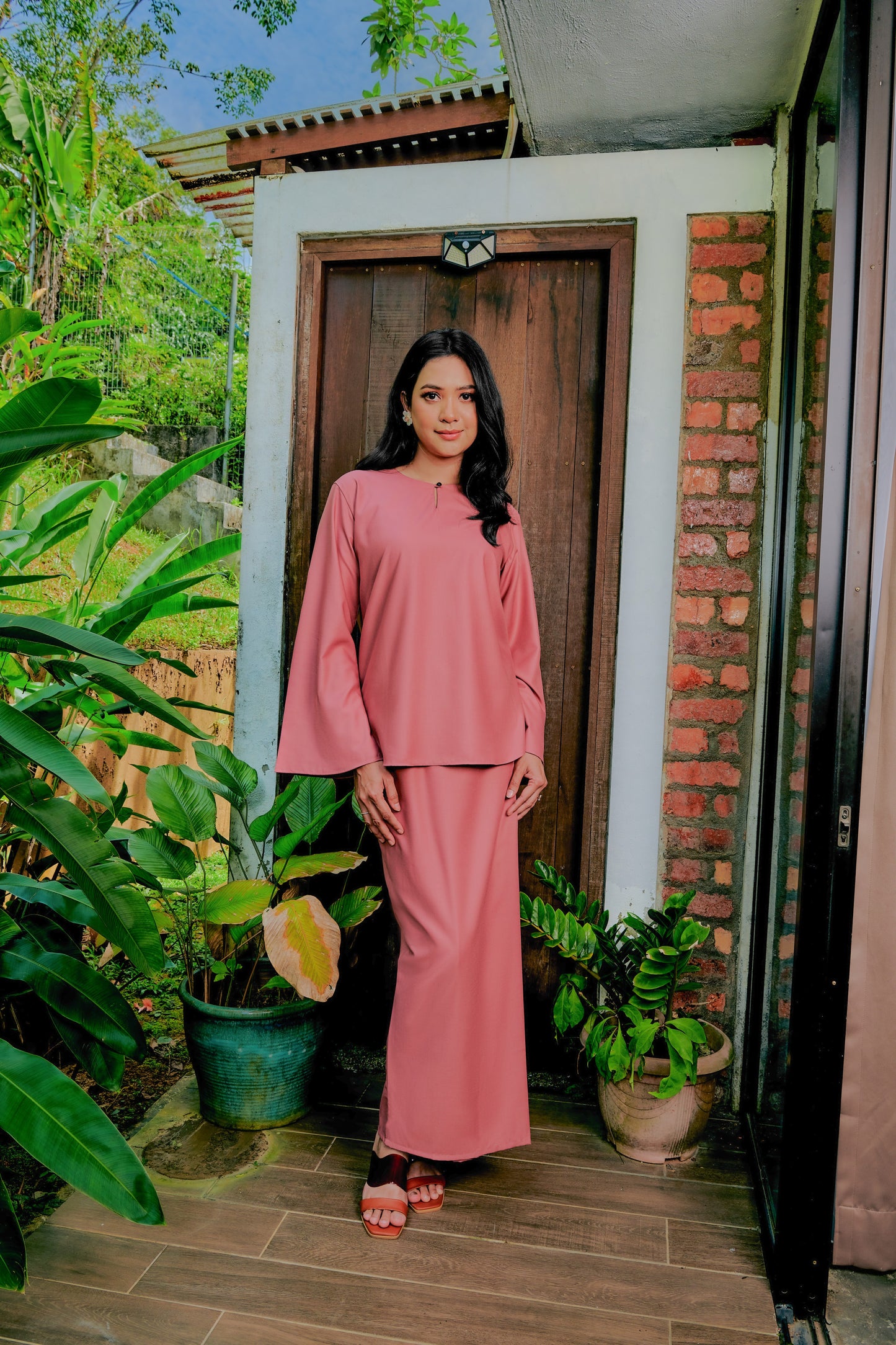 Baju Kurung Mahsuri - Turkish Rose