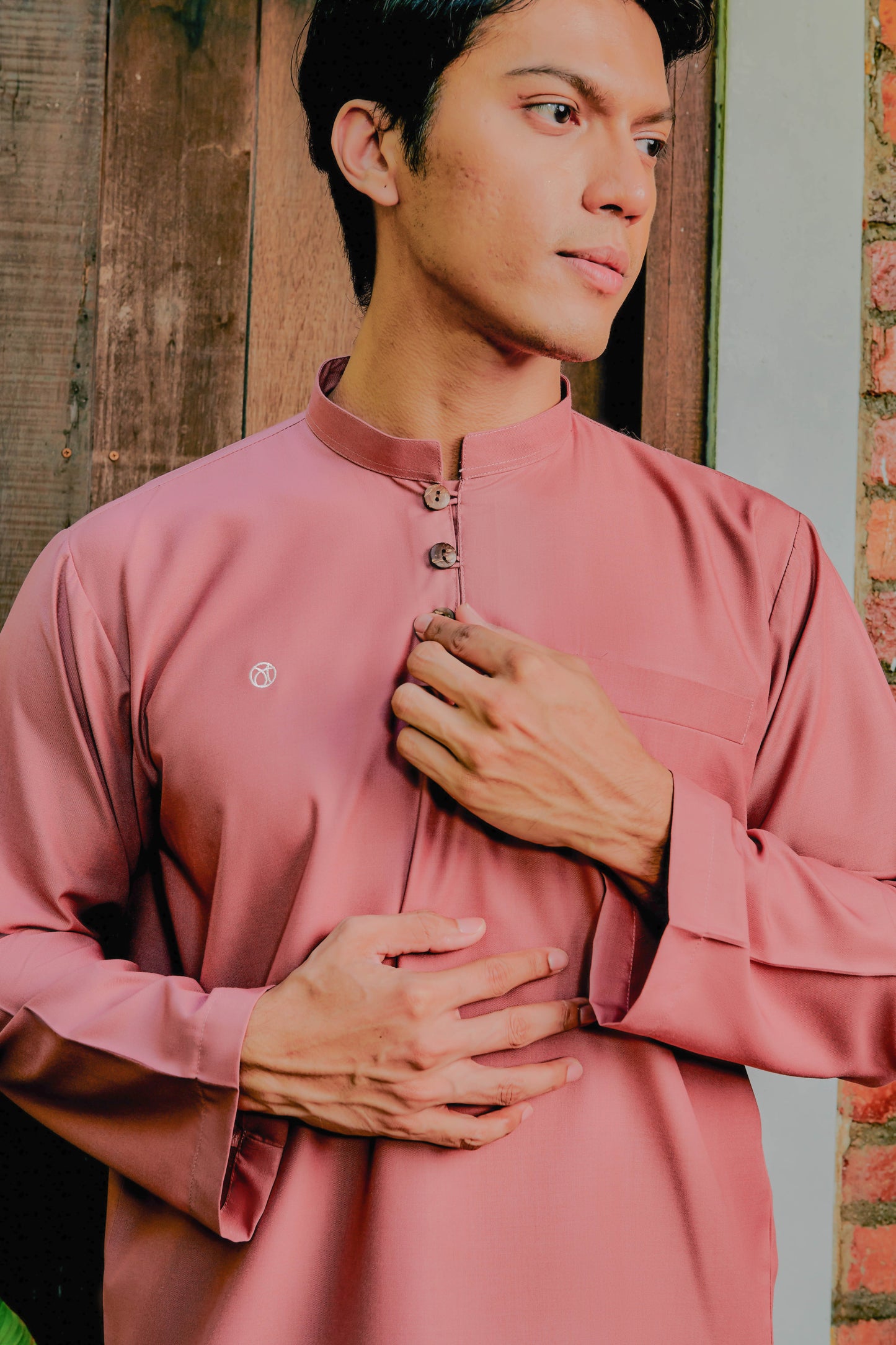 Kurta Adab Relaxed Fit - Turkish Rose