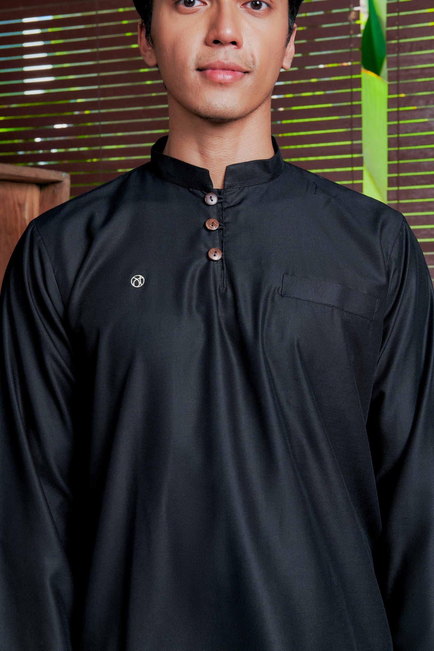 Kurta Adab Relaxed Fit - Black