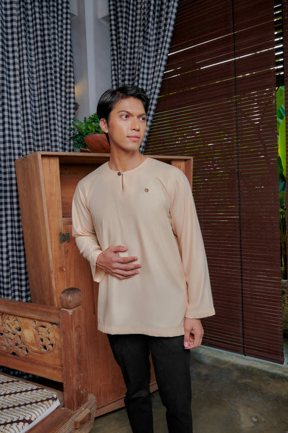 Kurta Tamadun Relaxed Fit - Beige