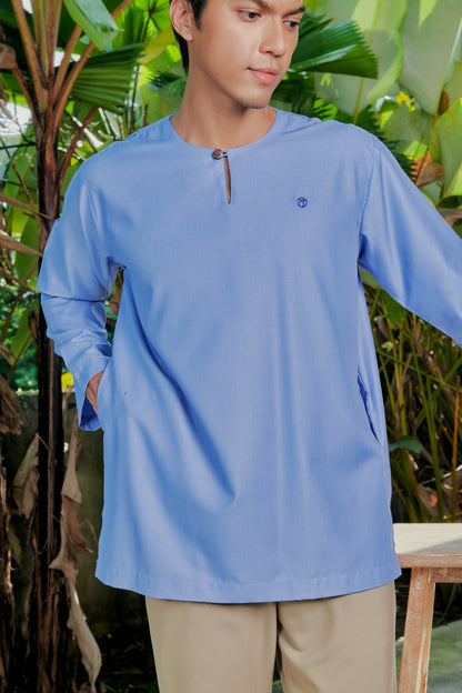 Kurta Tamadun Relaxed Fit - Denim Blue