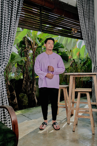 Kurta Tamadun Relaxed Fit - Lilac