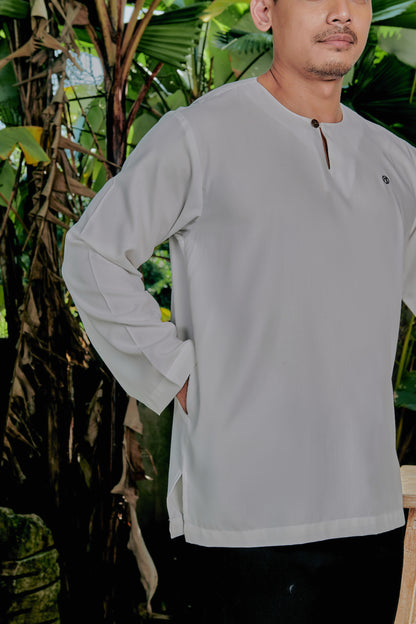 Kurta Tamadun Relaxed Fit - Off White