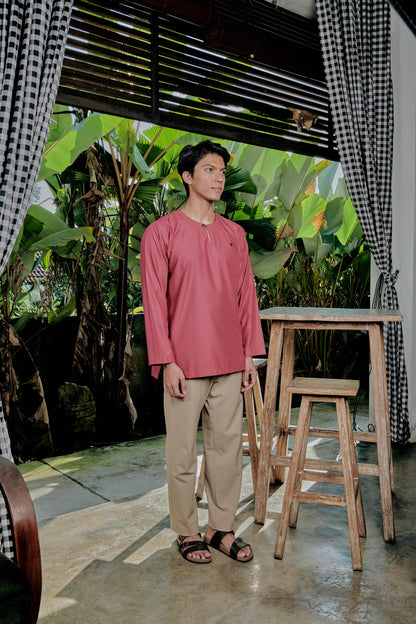 Kurta Tamadun Relaxed Fit - Mulberry