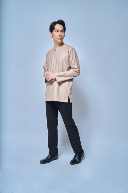 Kurta Tamadun Relaxed Fit - Clay Brown