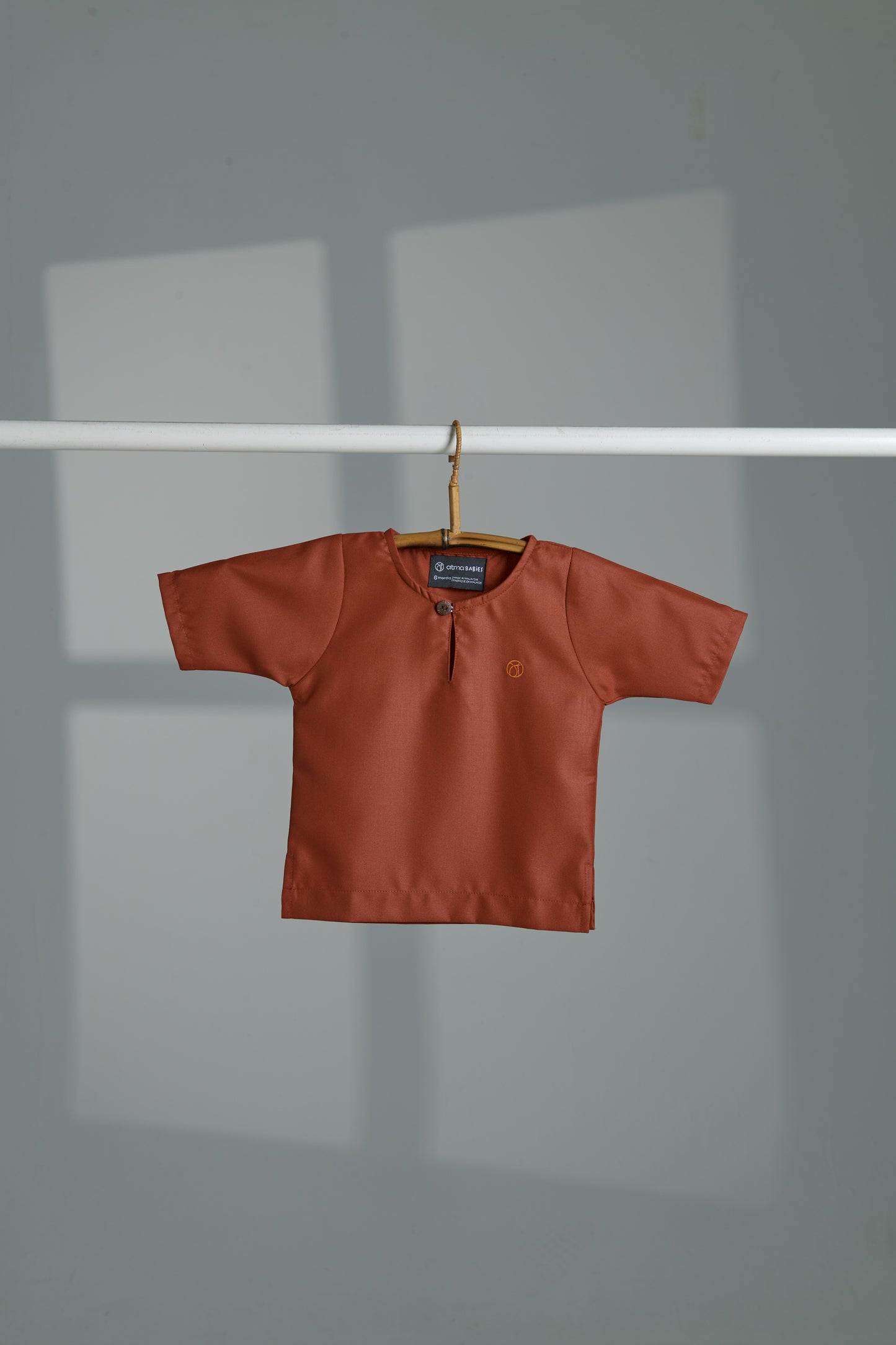 Kurta Nusantara BABIES - Brick Orange