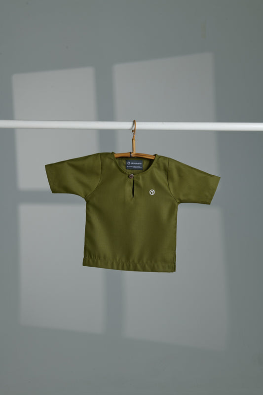 Kurta Nusantara BABIES - Olive Green