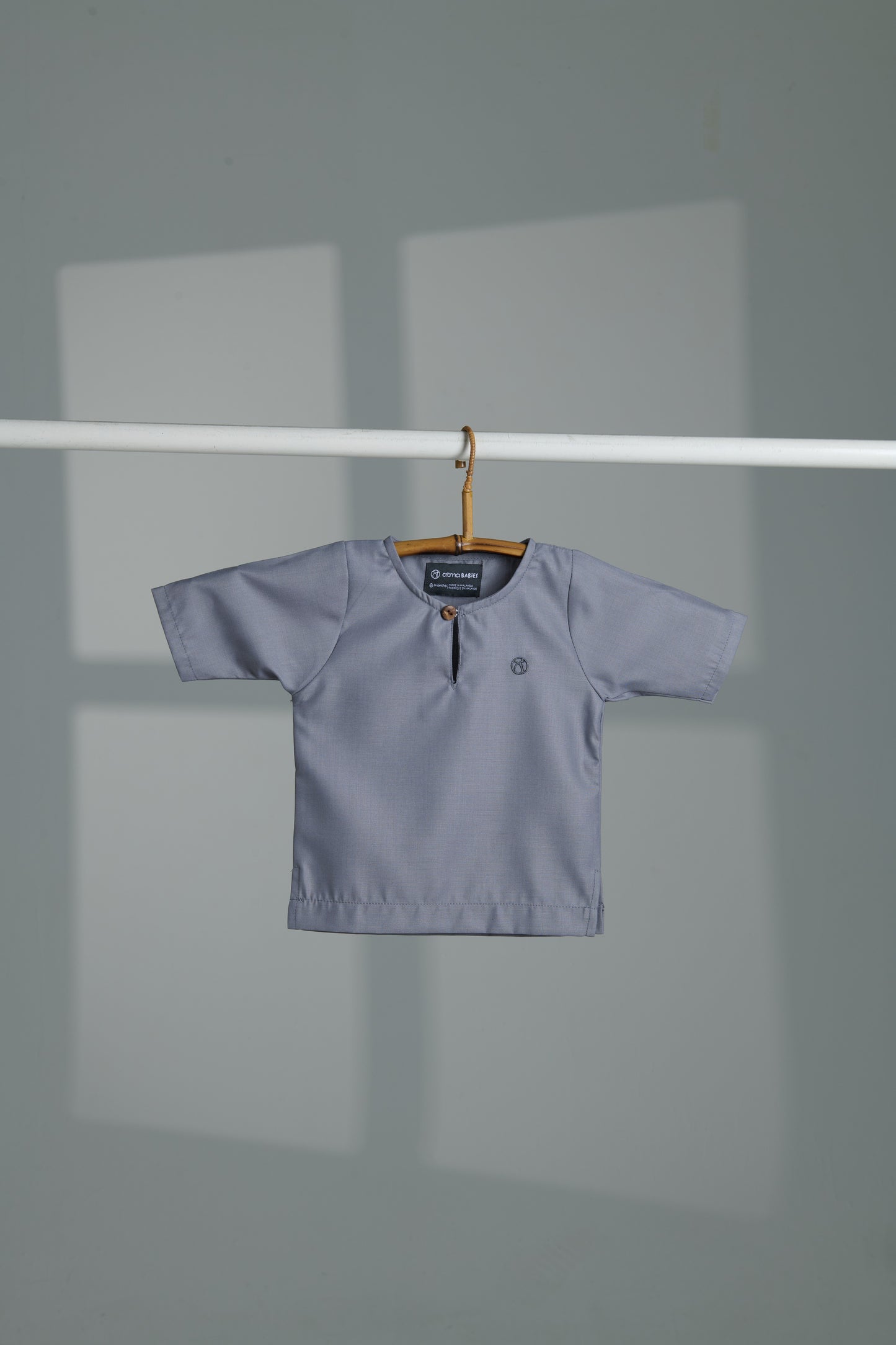 Kurta Nusantara BABIES - Slate Grey