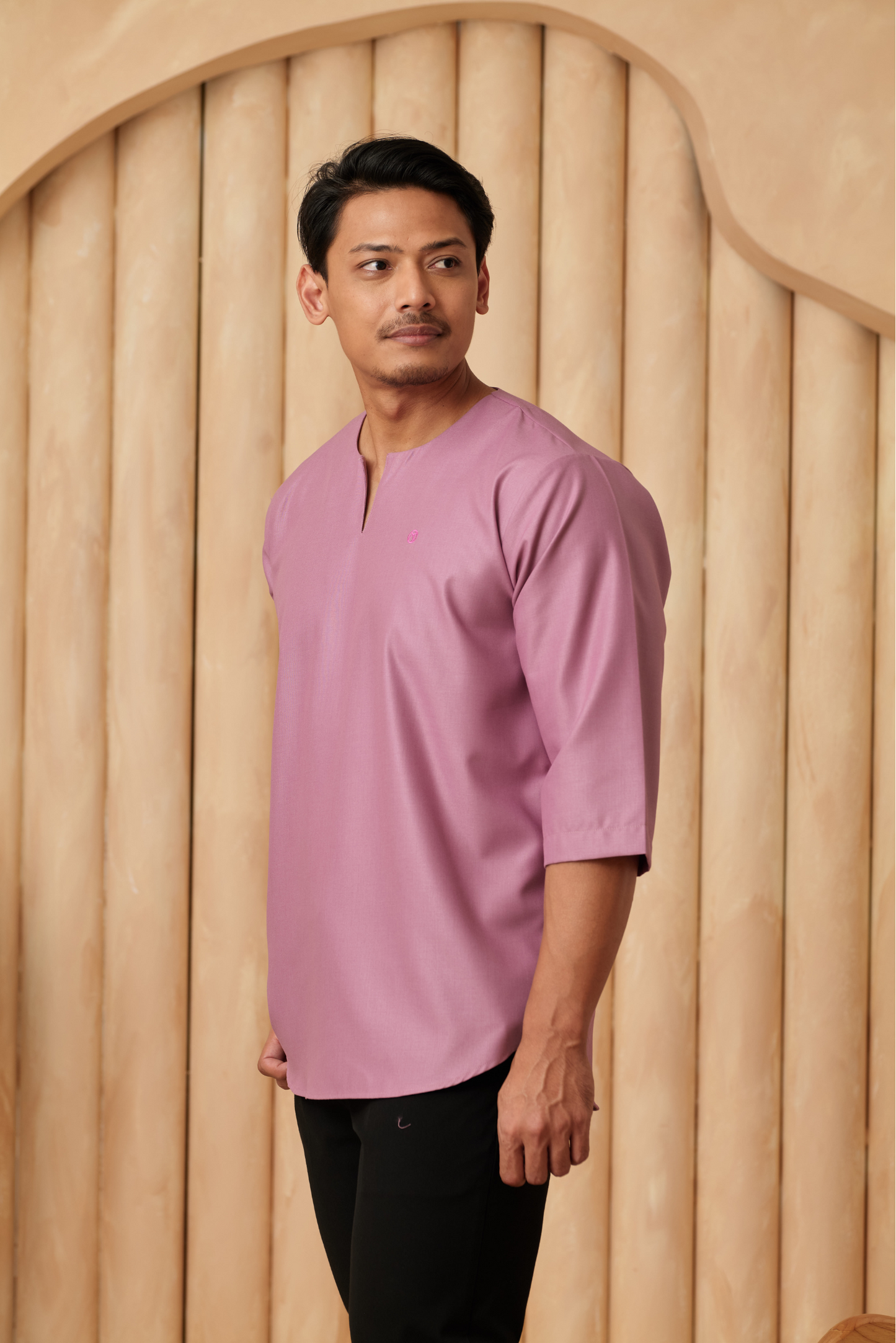 Kurta Belantara Relaxed Fit - Orchid Purple