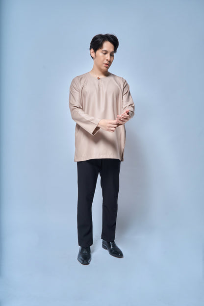 Kurta Tamadun Relaxed Fit - Clay Brown