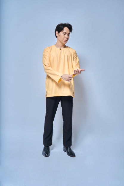 Kurta Tamadun Relaxed Fit - Sweet Corn