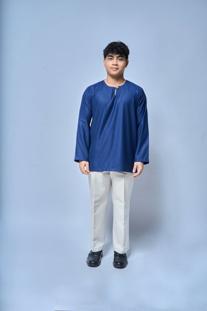 Kurta Tamadun Relaxed Fit - Midnight Blue