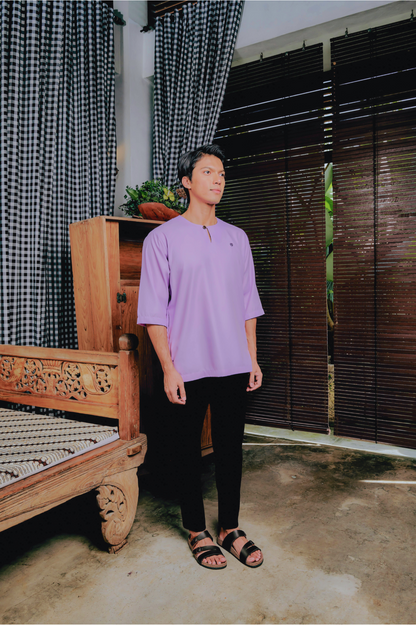 Kurta Nusantara Relaxed Fit - Lavender