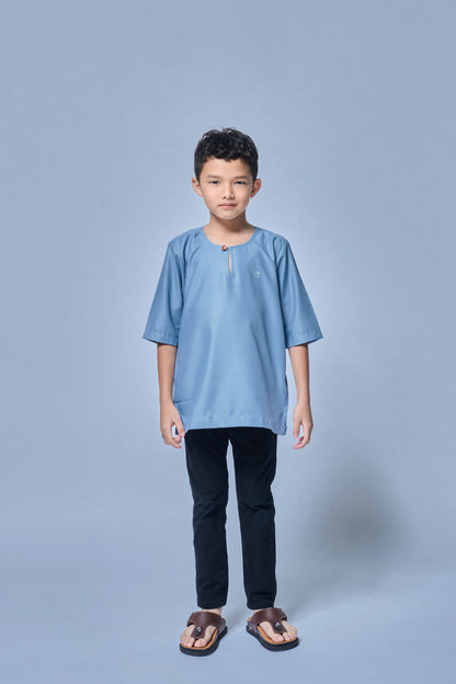 Kurta Nusantara BOYS - Ash Blue