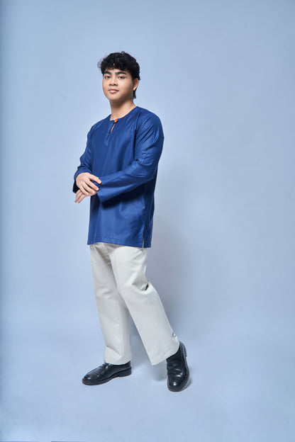 Kurta Tamadun Relaxed Fit - Midnight Blue