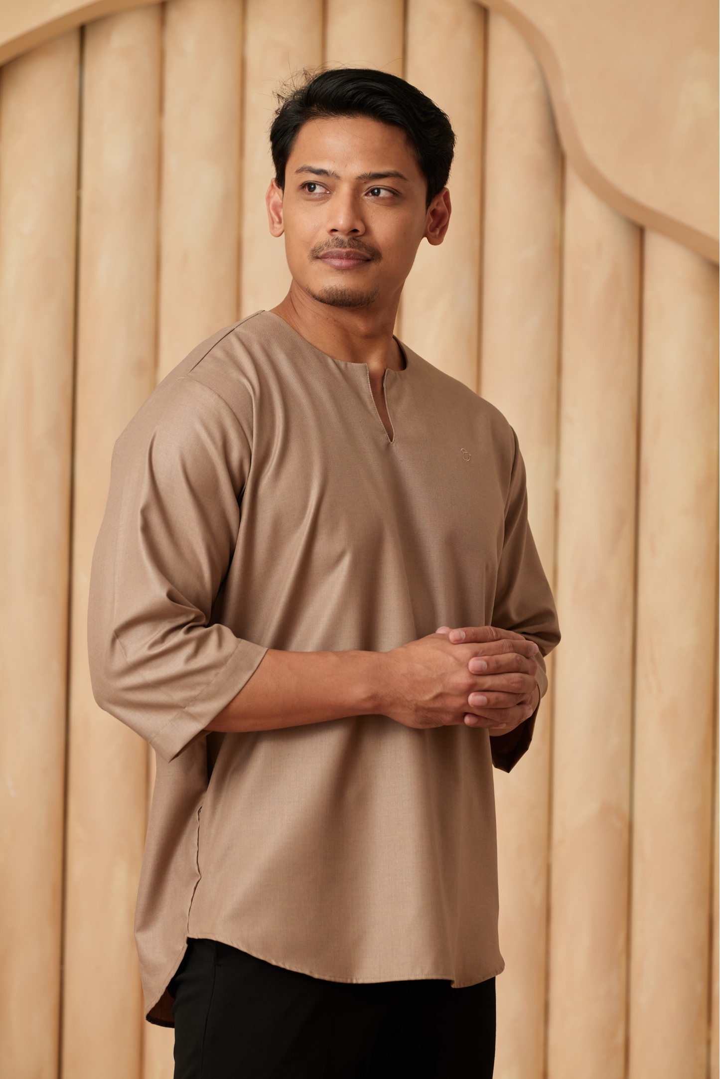 Kurta Belantara Relaxed Fit - Brown Sugar