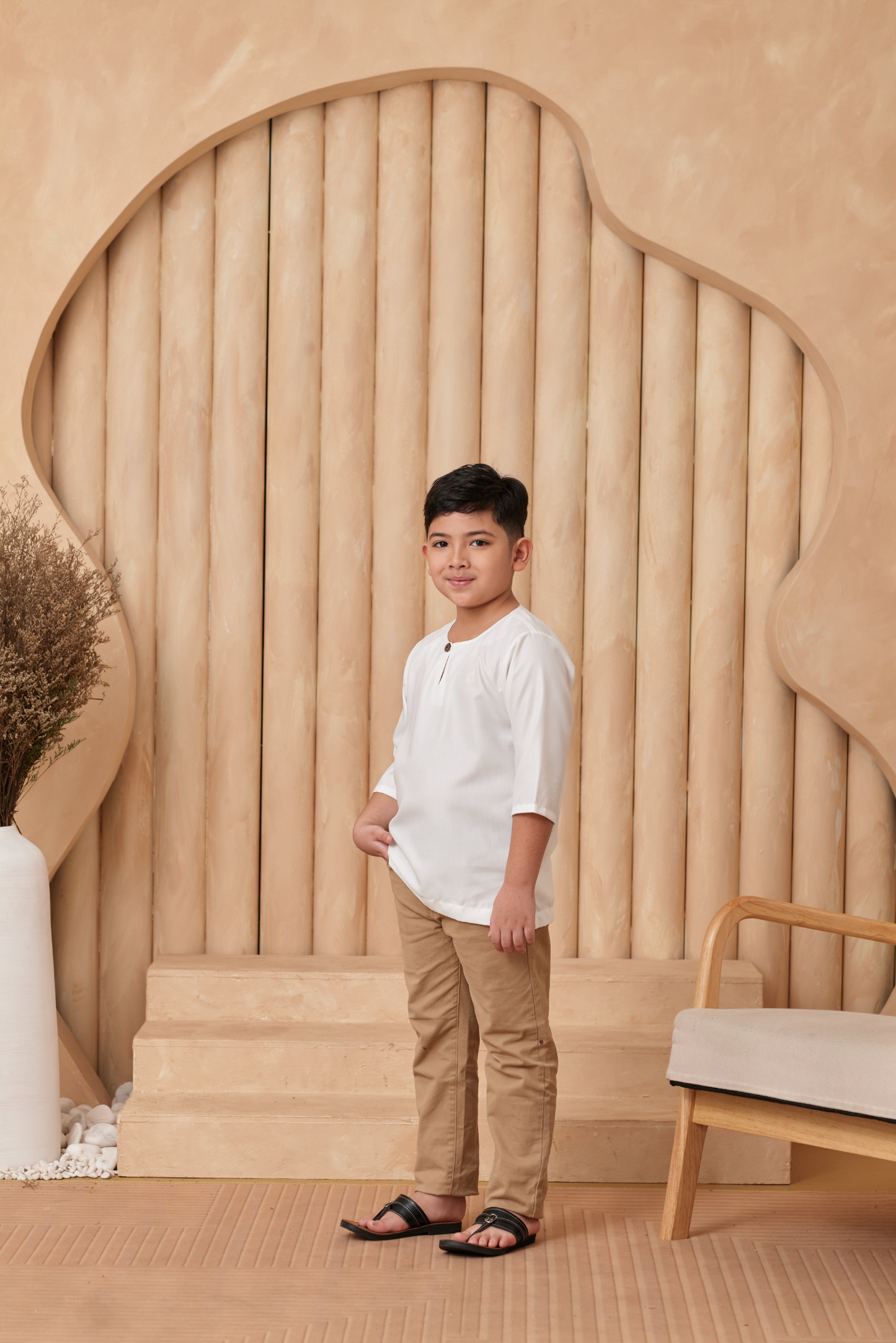 Kurta Nusantara KIDS - Off White