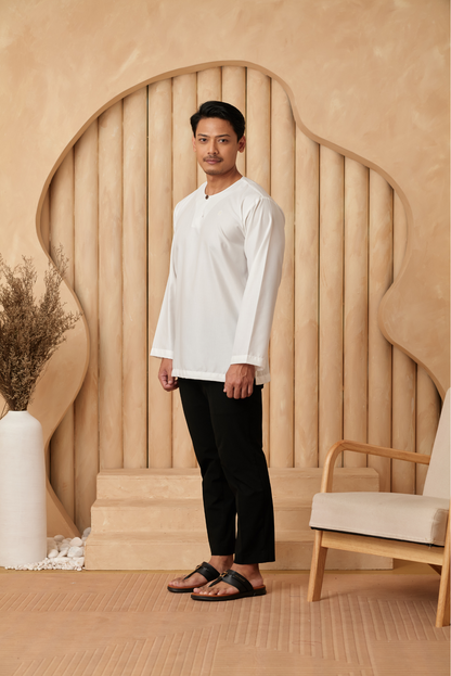 Kurta Tamadun Regular Fit - Off White