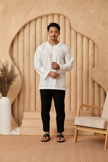 Kurta Tamadun Regular Fit - Off White