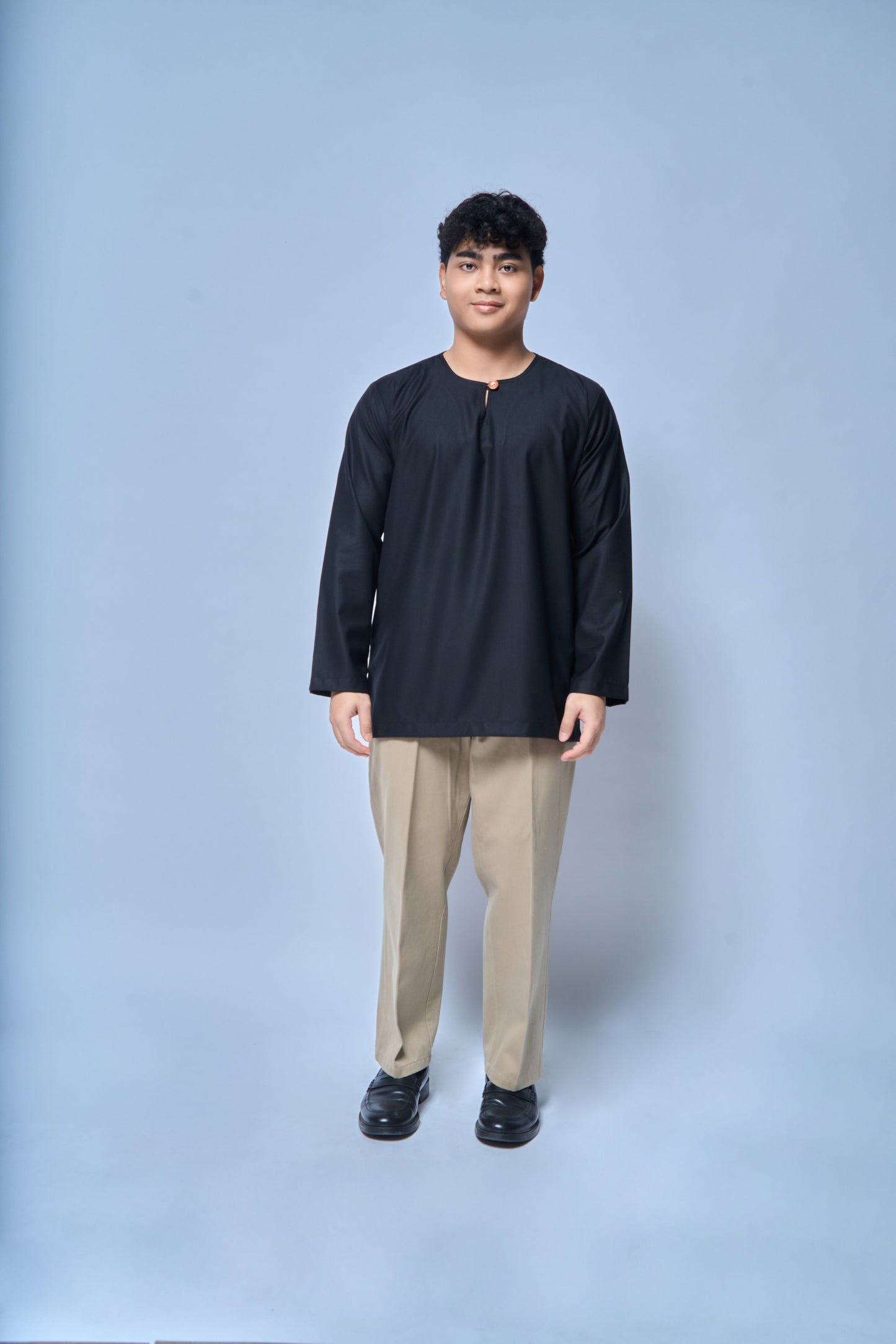 Kurta Tamadun Relaxed Fit - Black Coffee