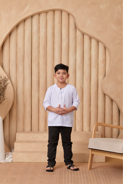 Kurta Nusantara KIDS - White