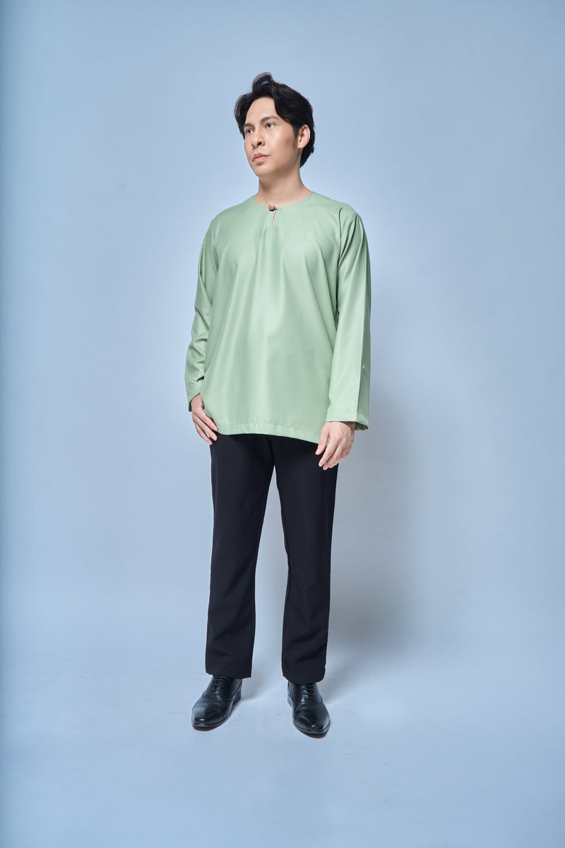 Kurta Tamadun Relaxed Fit - Dusty Mint