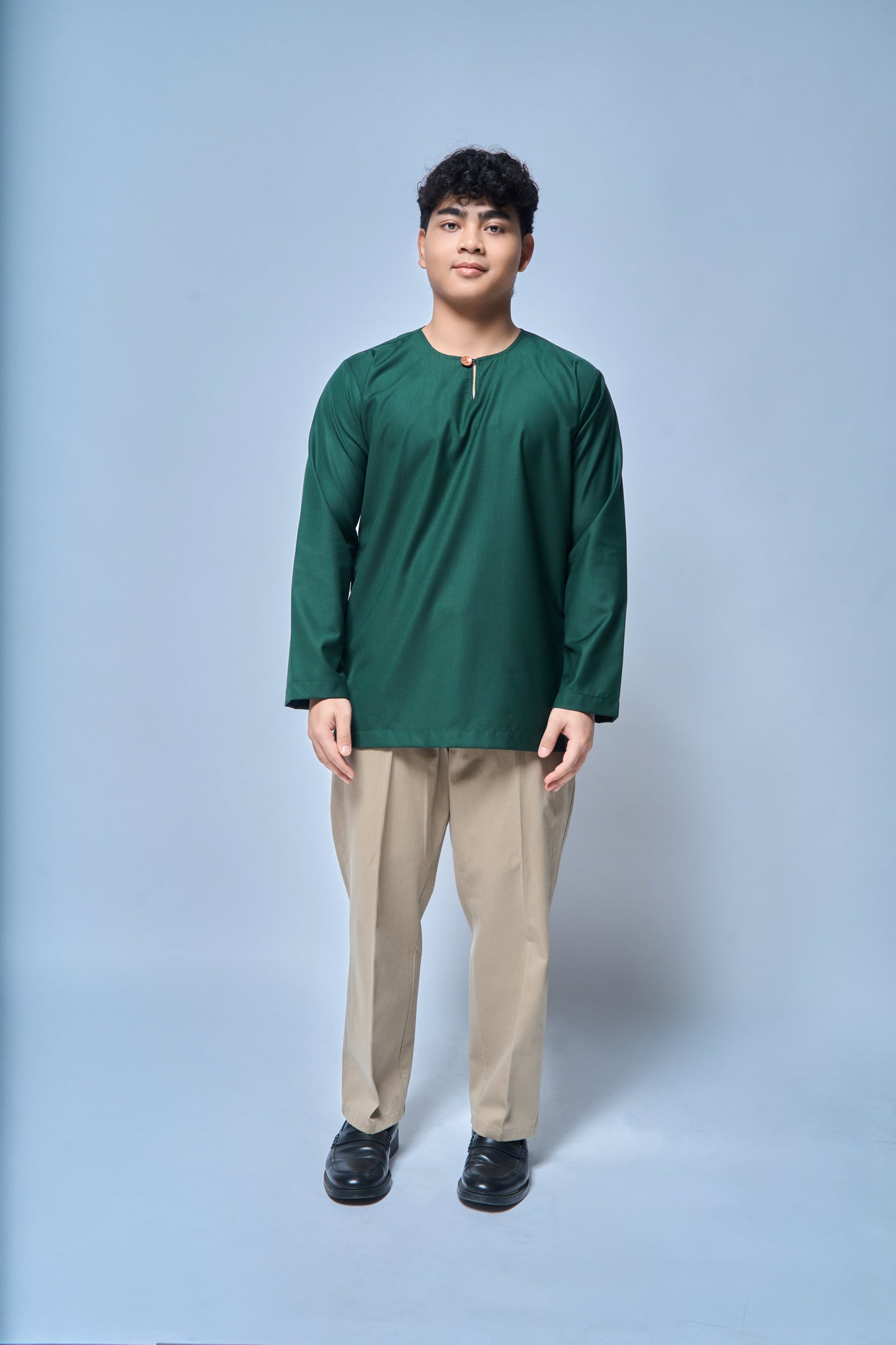 Kurta Tamadun Relaxed Fit - Emerald green
