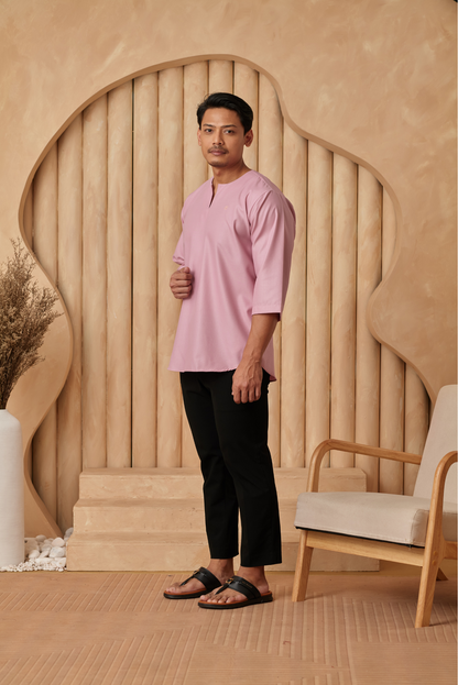 Kurta Belantara Relaxed Fit - Blush Pink