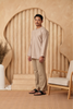 Kurta Tamadun Relaxed Fit - Sand Brown