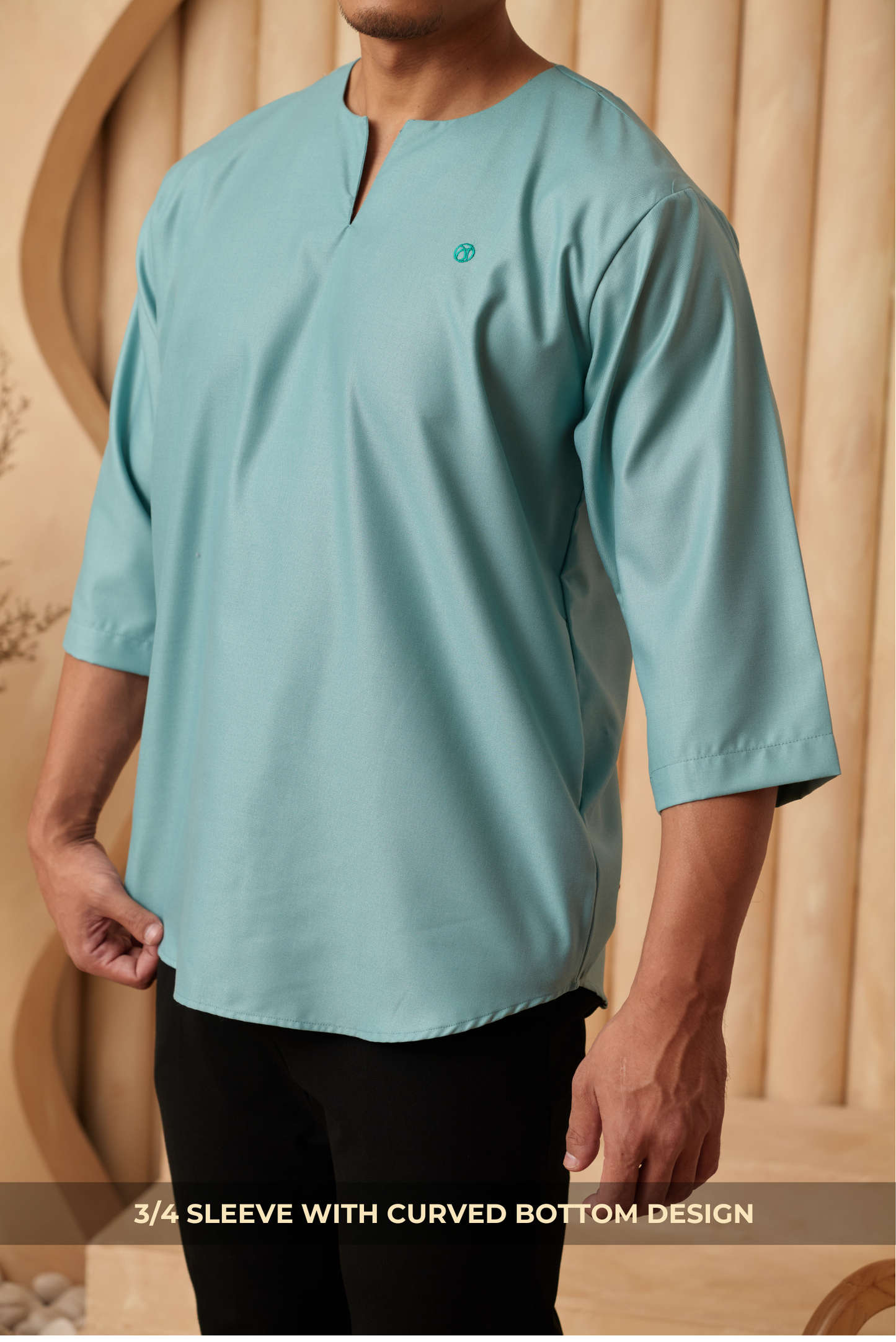 Kurta Belantara Relaxed Fit - Leaf Green