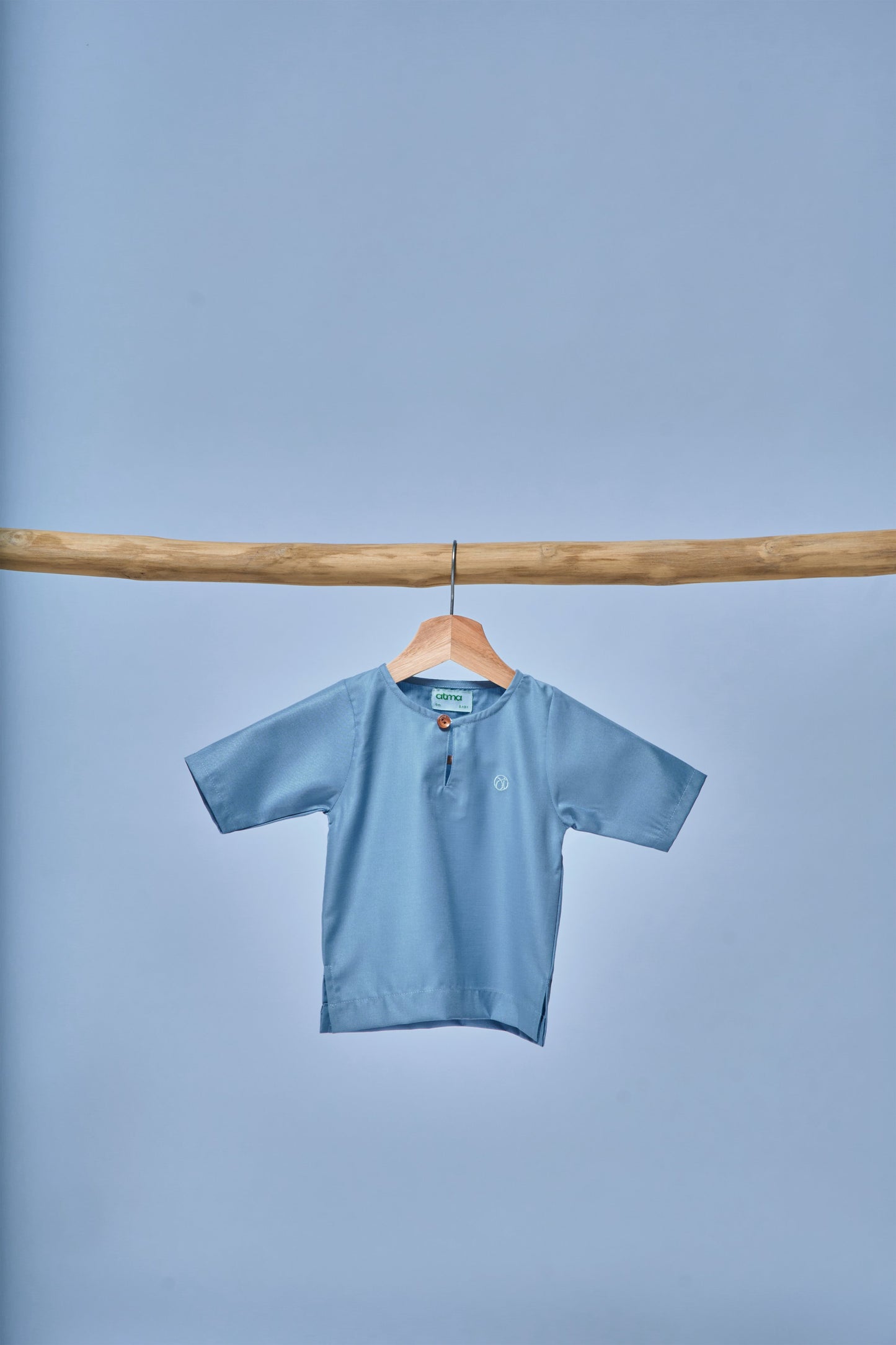 Kurta Nusantara BABIES - Ash Blue
