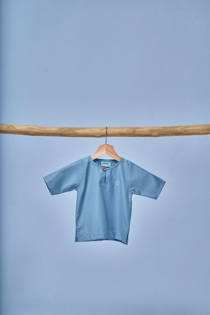 Kurta Nusantara BABIES - Ash Blue